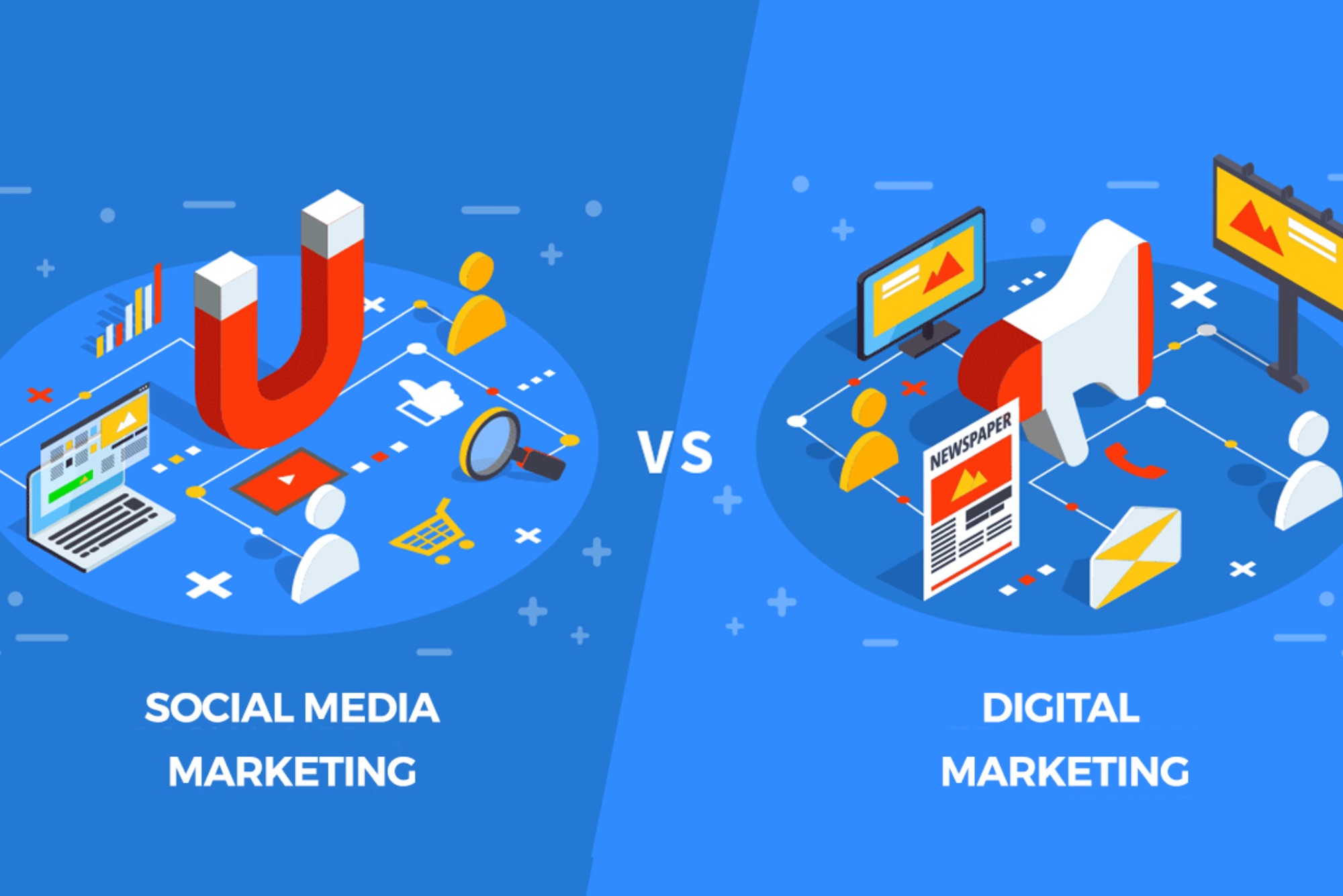 Is Digital Marketing Same As Social Media Marketing