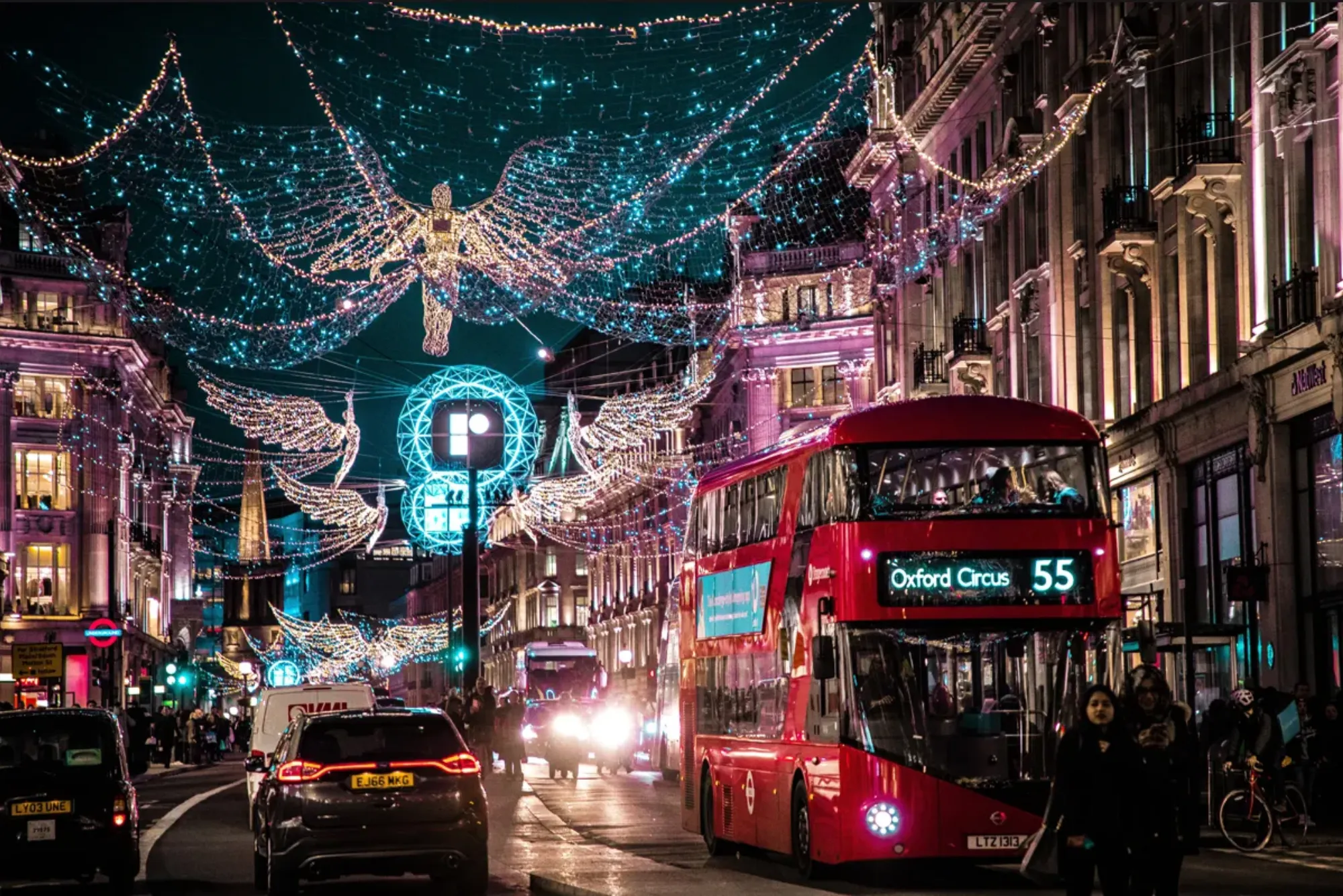 London Christmas Lights Bus Tour 2022