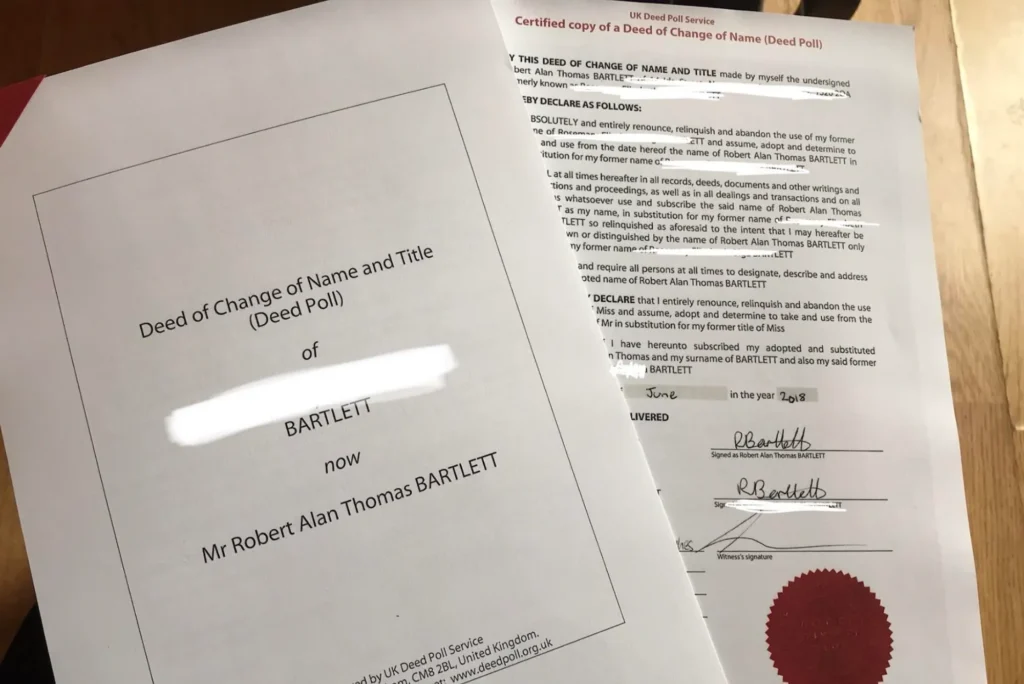 Can I Get A Copy Of My Deed Poll