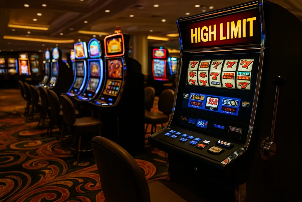 How Do High-Limit Slots Differ from Regular Slots