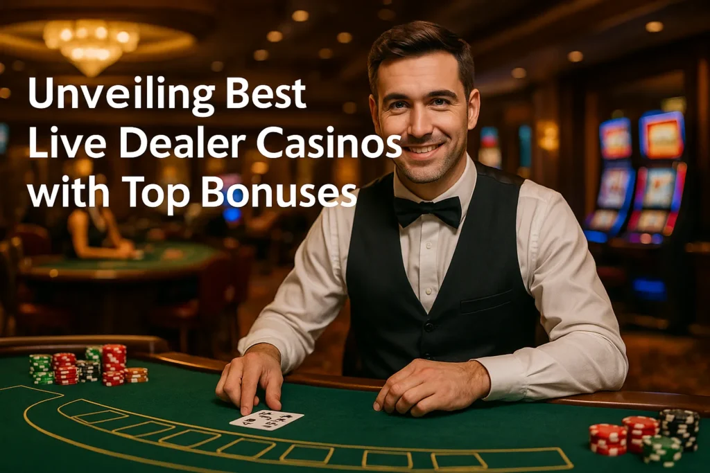 Unveiling Best Live Dealer Casinos with Top Bonuses