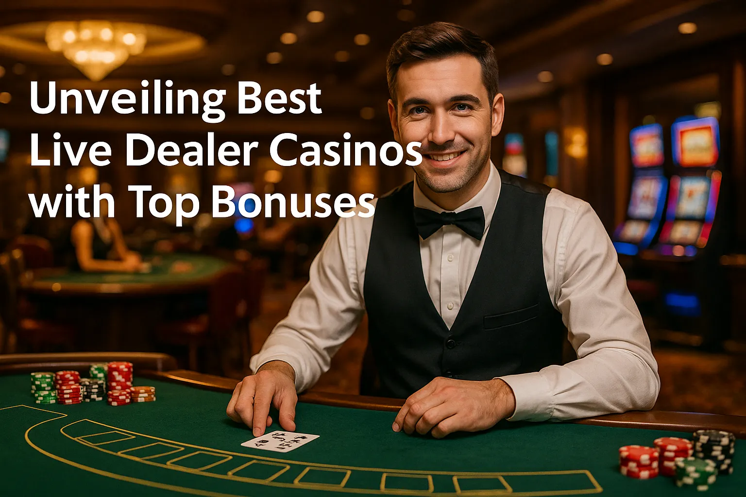 Unveiling Best Live Dealer Casinos with Top Bonuses