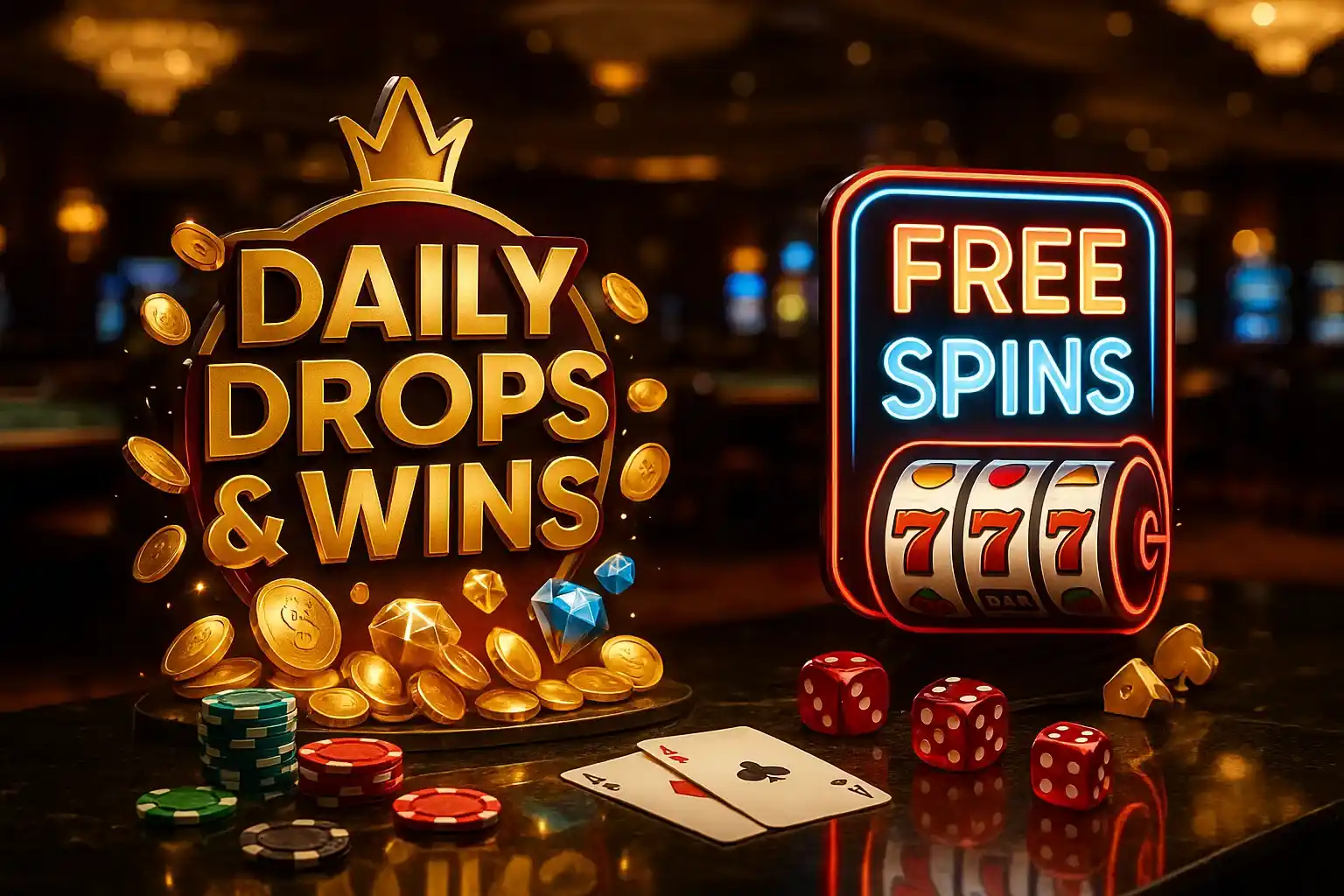 Are Daily Drops and Wins Promos Better Than Free Spins