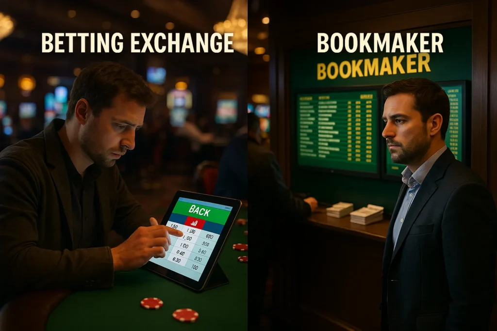 How Do Betting Exchanges Differ from Bookmakers