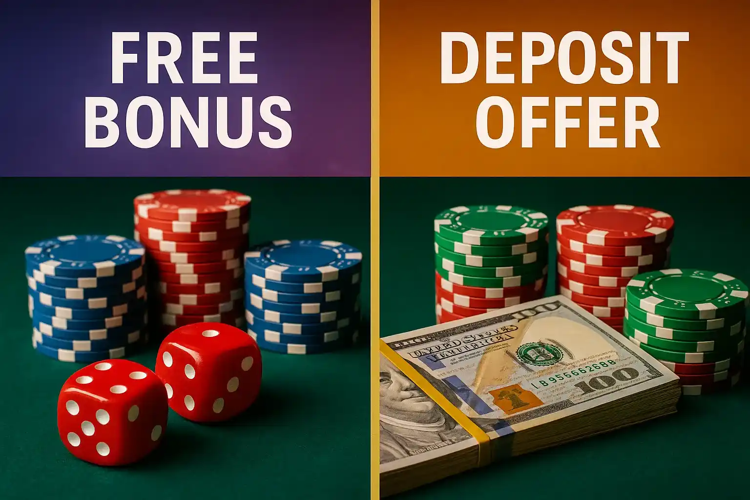 How Do No-Deposit Bonuses Compare to Deposit Offers