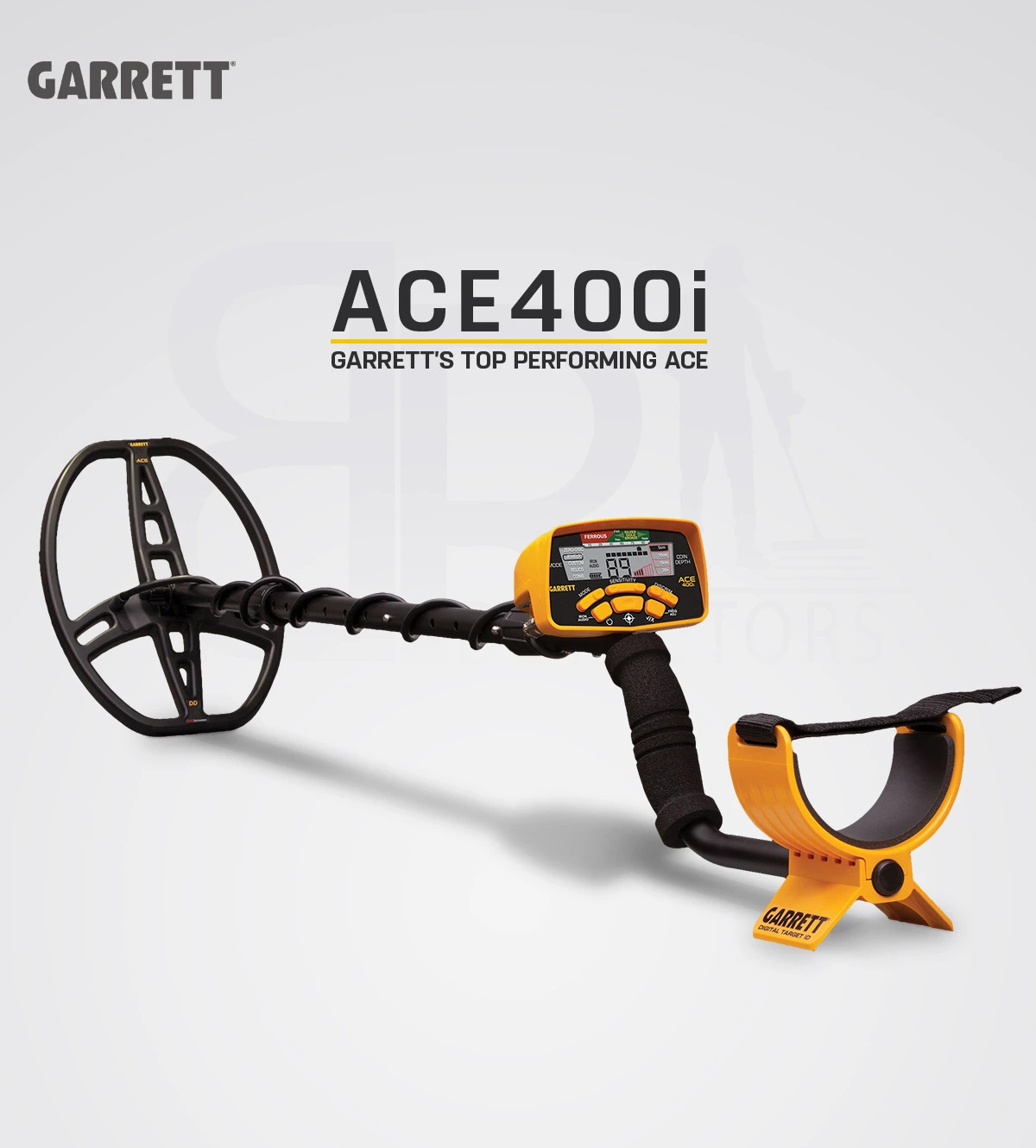 Garrett Ace 400 American gold and metal detector