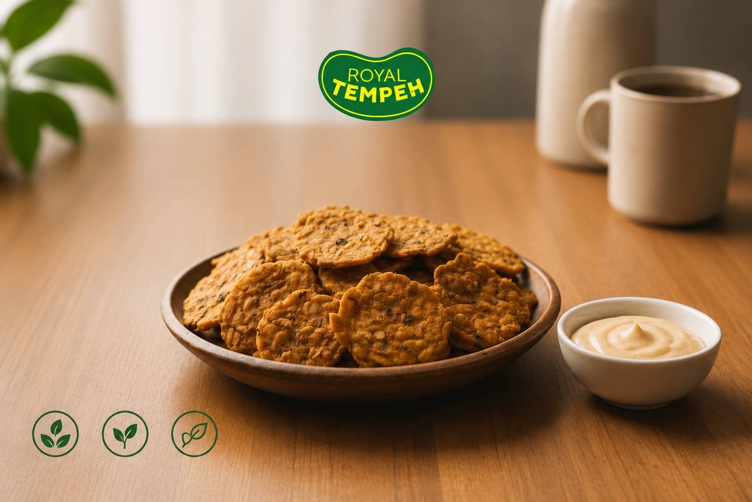 Royal Tempeh Chips Snacks